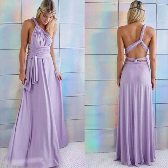 Dresses & Skirts - Sexy Long Dress Bridesmaid Formal Multi-way Wrap Convertible Infinity Maxi Dress